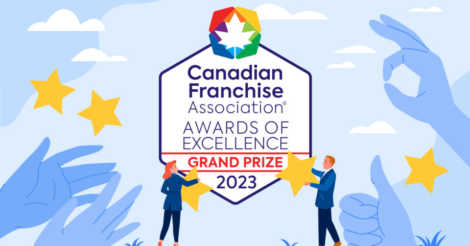 Illustration of the Canadian Franchise Association Awards of Excellence