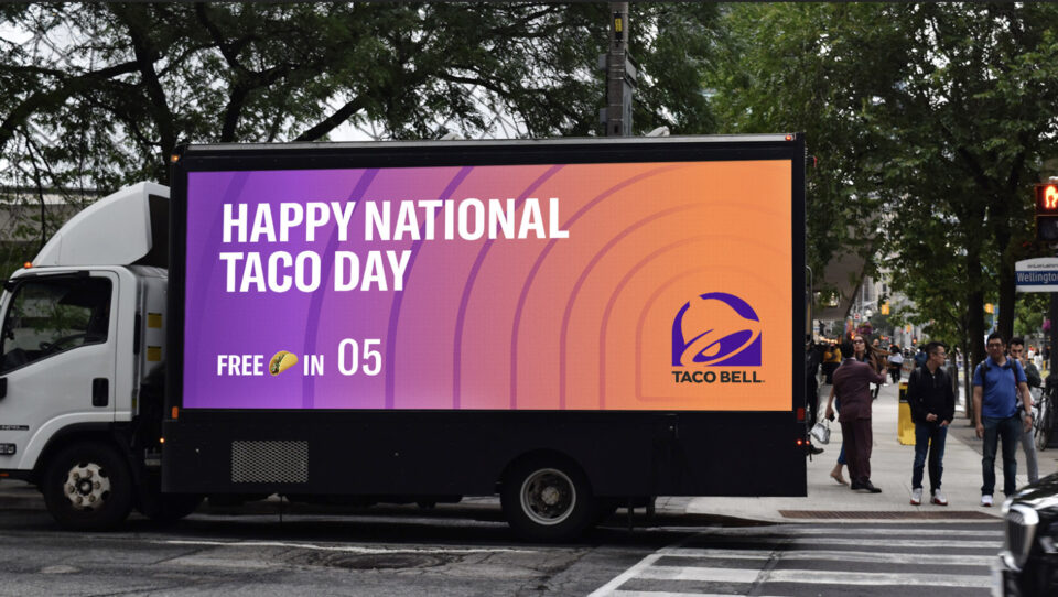 Taco Bell Roaming Bell Tower