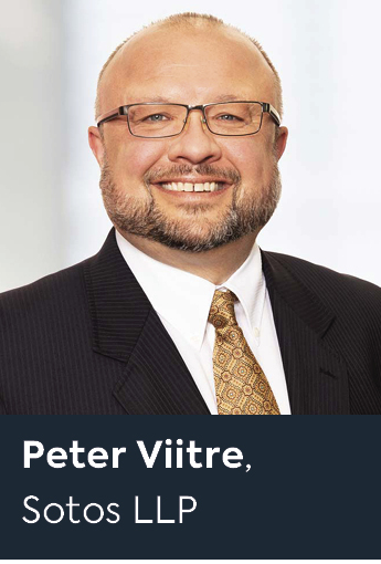 Portrait of Peter Viitre from Sotos LLP